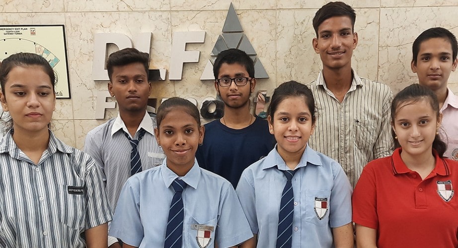 DLF CARES scholarship programme - Education for underprivileged students