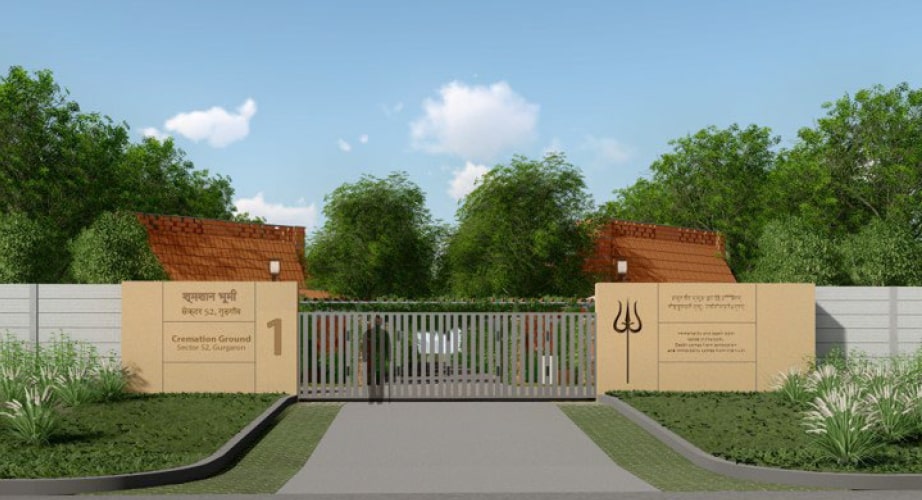 DLF Foundation - Shanti Sthaan Crematorium project in gurugram